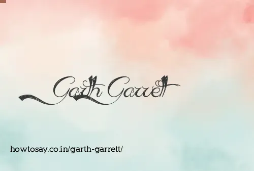 Garth Garrett