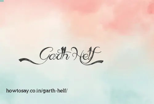 Garth Helf