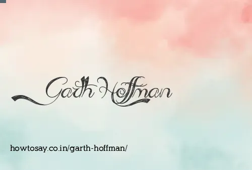 Garth Hoffman