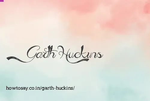 Garth Huckins