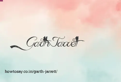 Garth Jarrett