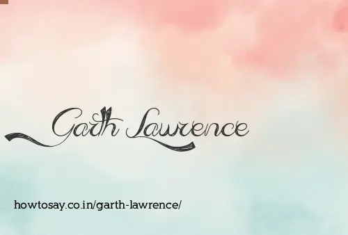 Garth Lawrence