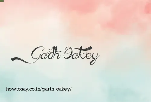 Garth Oakey
