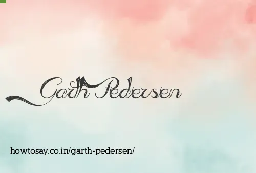 Garth Pedersen
