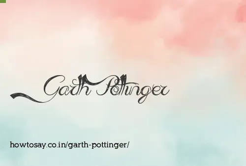 Garth Pottinger