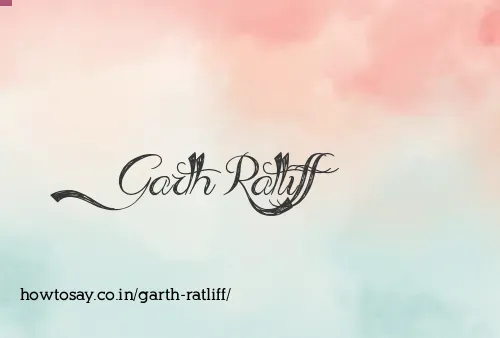 Garth Ratliff