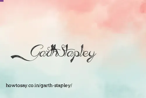 Garth Stapley