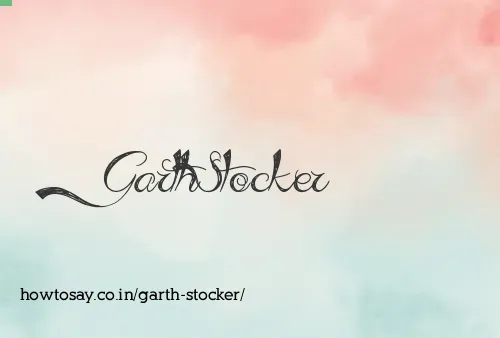 Garth Stocker