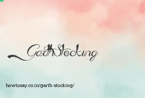 Garth Stocking