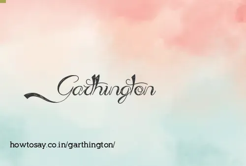 Garthington
