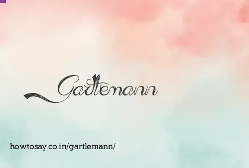 Gartlemann