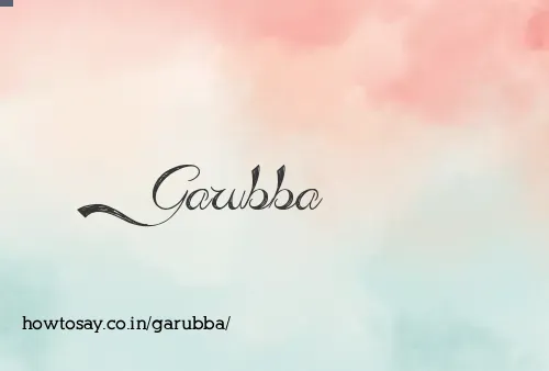 Garubba