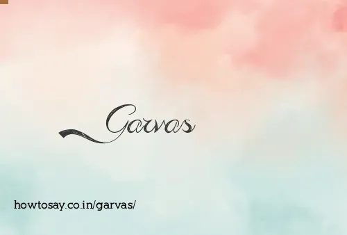 Garvas