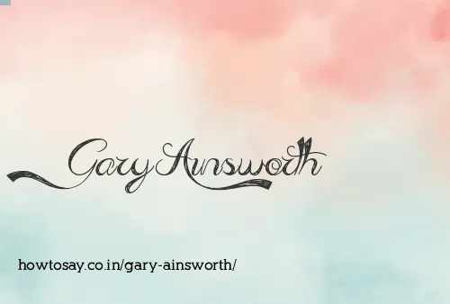 Gary Ainsworth