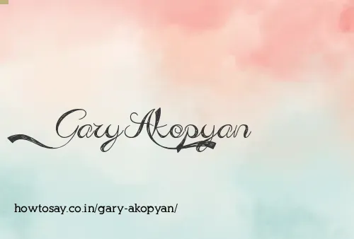 Gary Akopyan