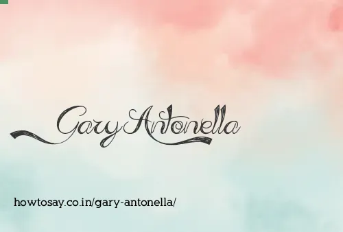 Gary Antonella