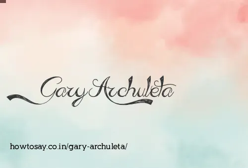 Gary Archuleta