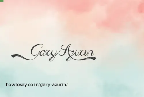 Gary Azurin