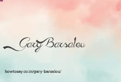 Gary Barsalou
