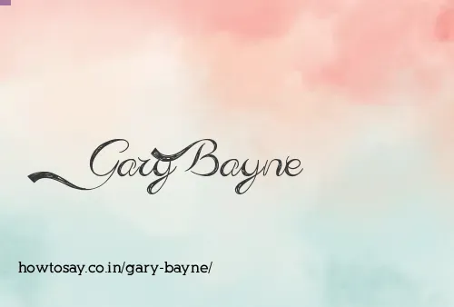 Gary Bayne