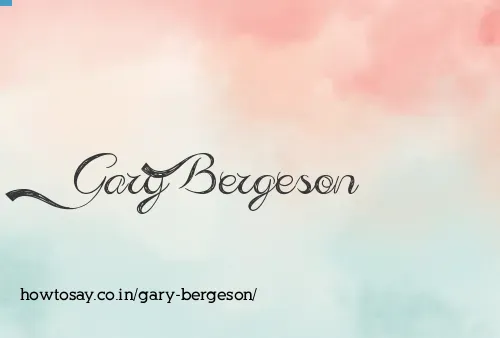 Gary Bergeson