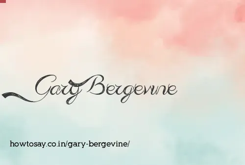 Gary Bergevine