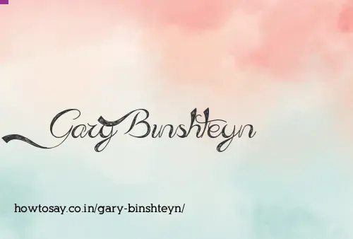 Gary Binshteyn