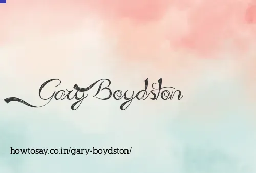 Gary Boydston