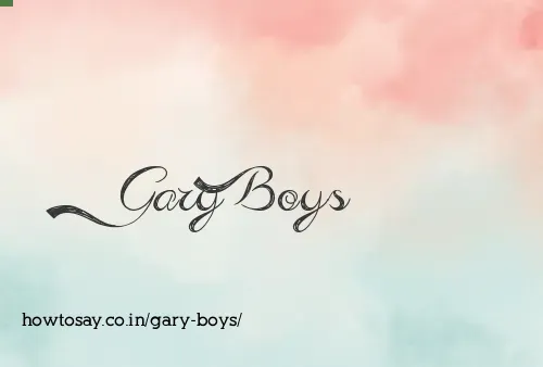 Gary Boys