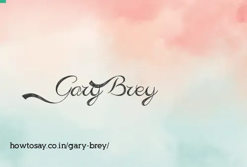 Gary Brey