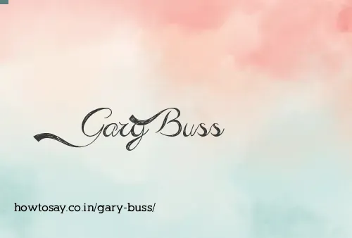 Gary Buss