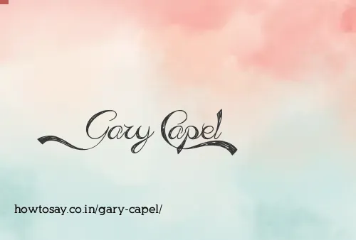 Gary Capel