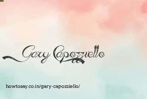Gary Capozziello
