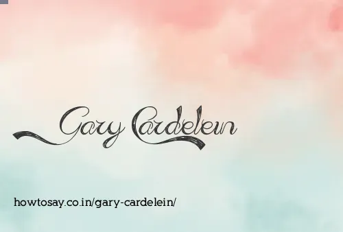 Gary Cardelein