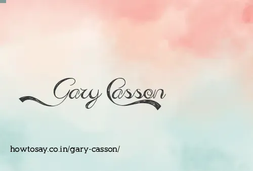 Gary Casson