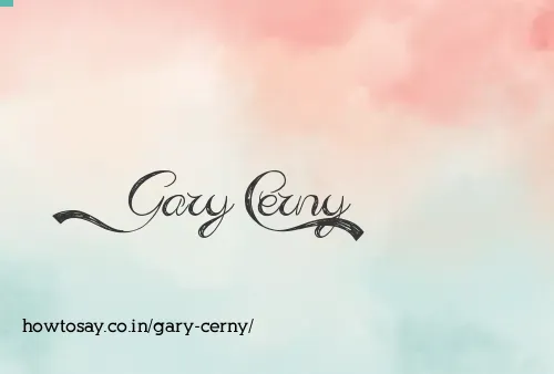 Gary Cerny