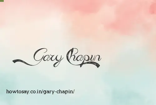 Gary Chapin