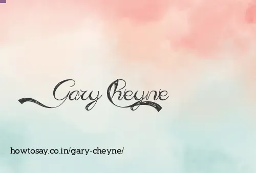 Gary Cheyne