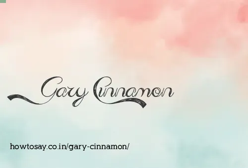 Gary Cinnamon