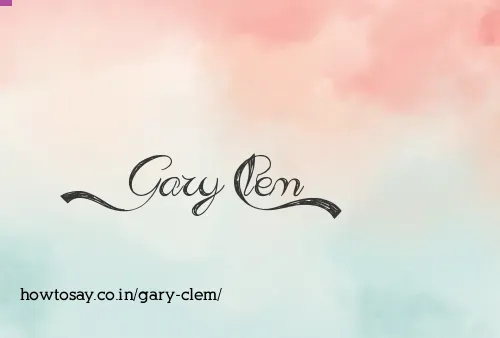 Gary Clem