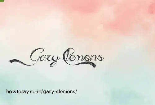 Gary Clemons