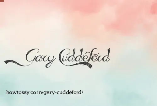 Gary Cuddeford