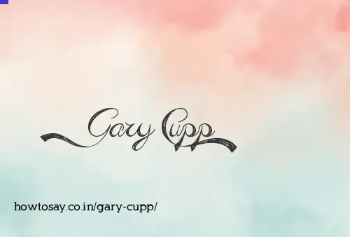 Gary Cupp