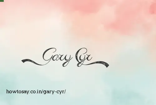 Gary Cyr