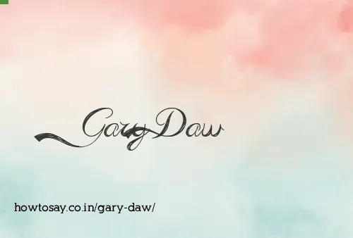 Gary Daw
