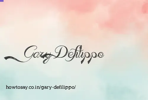 Gary Defilippo