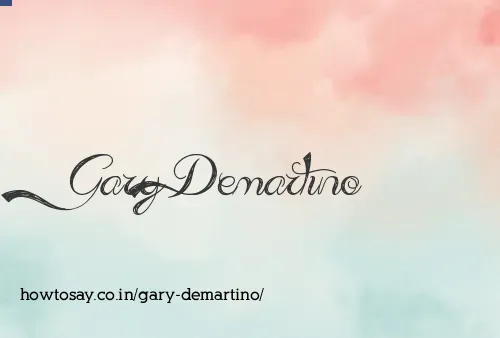 Gary Demartino
