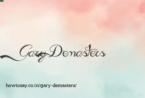 Gary Demasters