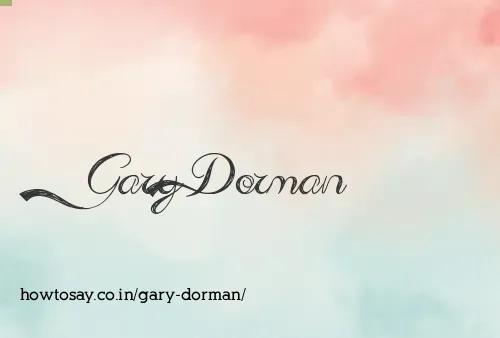 Gary Dorman