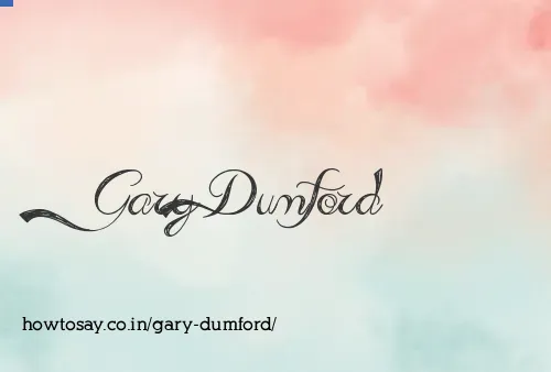 Gary Dumford